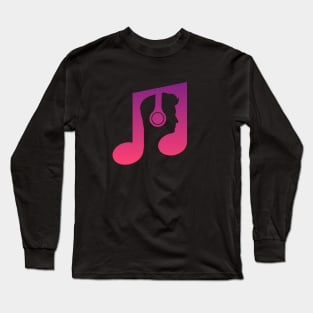 Shape of music Long Sleeve T-Shirt